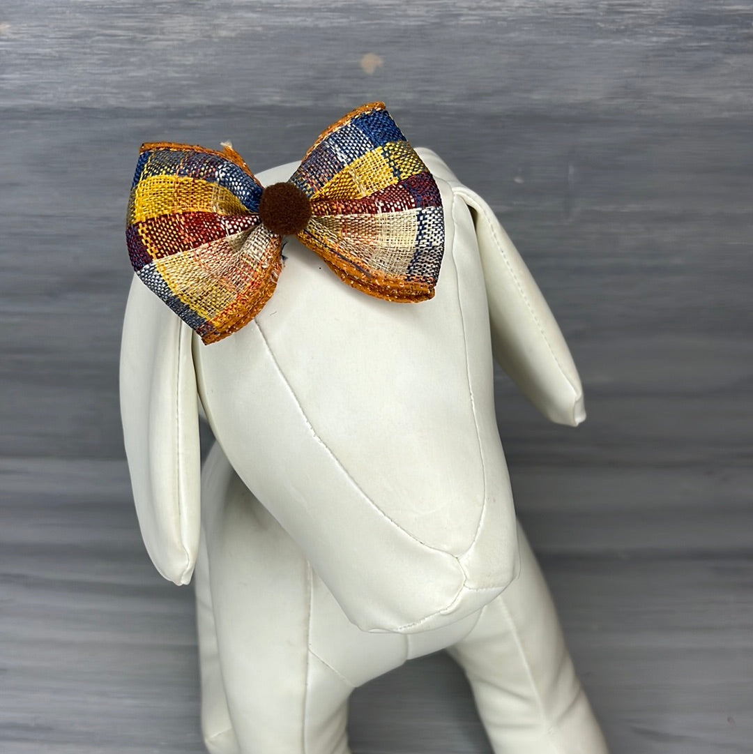 Fall Plaid - Over the Top - 12 Large Bows