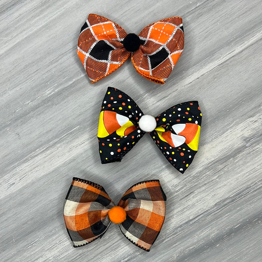 Candy Corn - Over the Top - 8 Large Bows