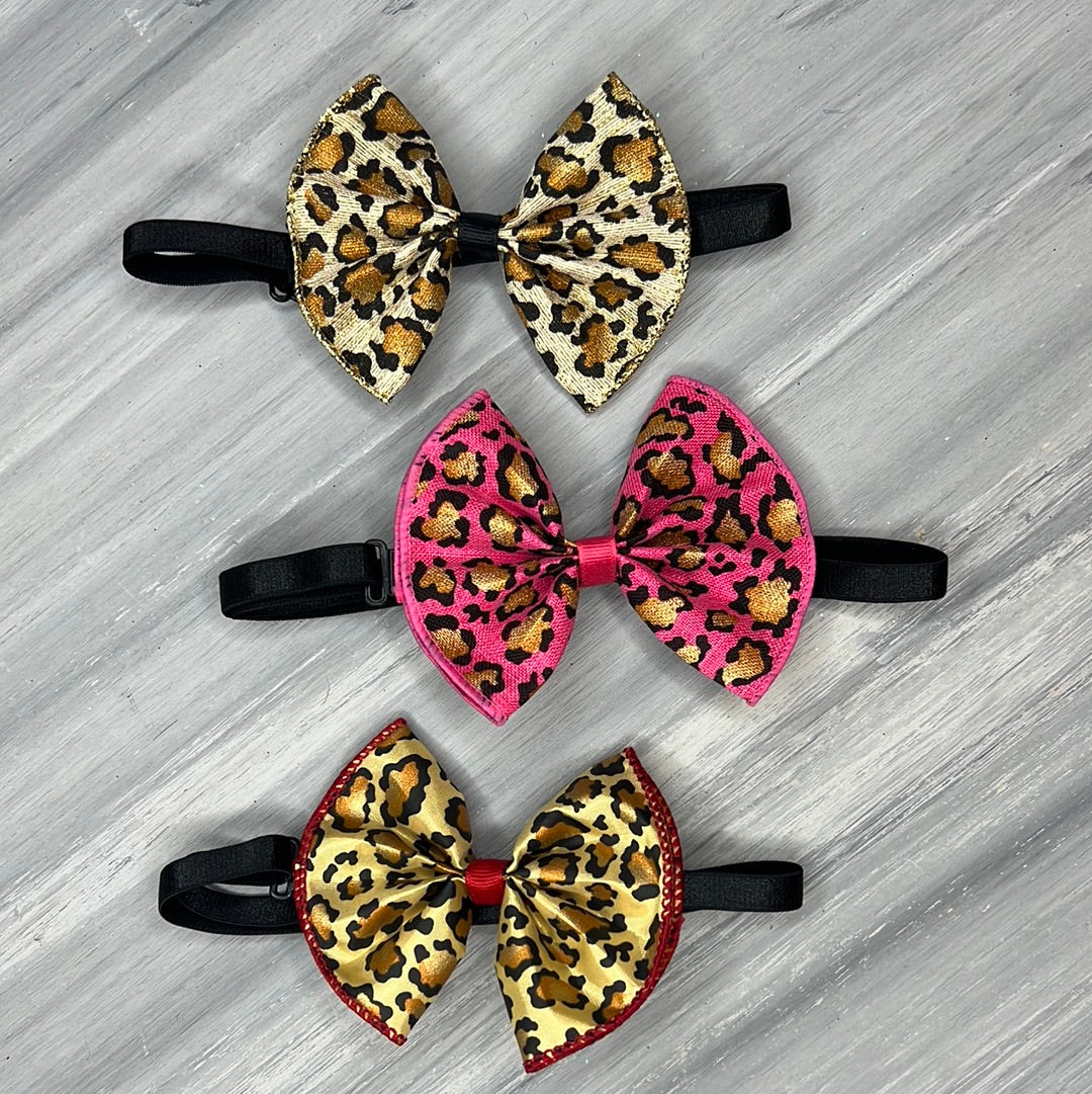 One Sassy Dog - Jumbo Bow Tie - 3 Large Neckties