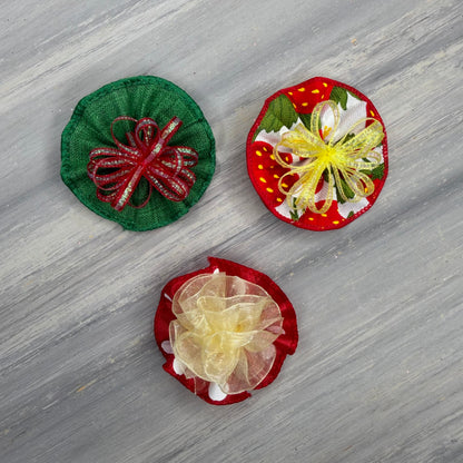Berry Sweet - Tedi Bows - 12 Medium Bows