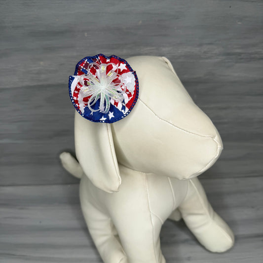 Star Spangled Dog - Tedi Bows - 12 Medium Bows