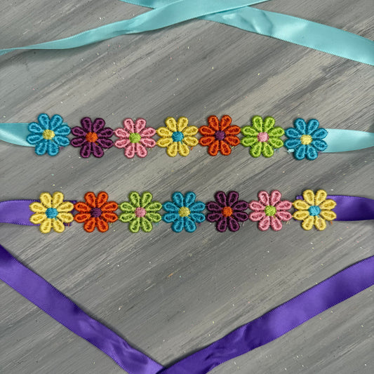 Flower Collar - 2 Neckwear