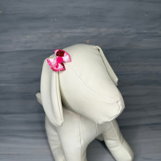 Flirty Valentine - Tiny Topsy Turvy - 24 Tiny Bows