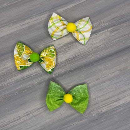 Citrus Pop - Over the Top - 8 Large Bows