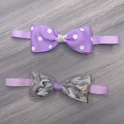 Lavender Luxe - 8 Adjustable Bow Tie Neckwear