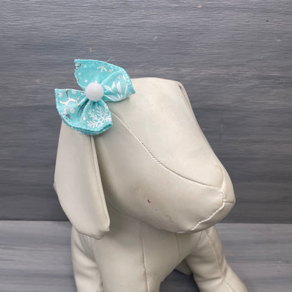 Icicle Shimmer - Topsy Turvy  - 12 Medium Bows
