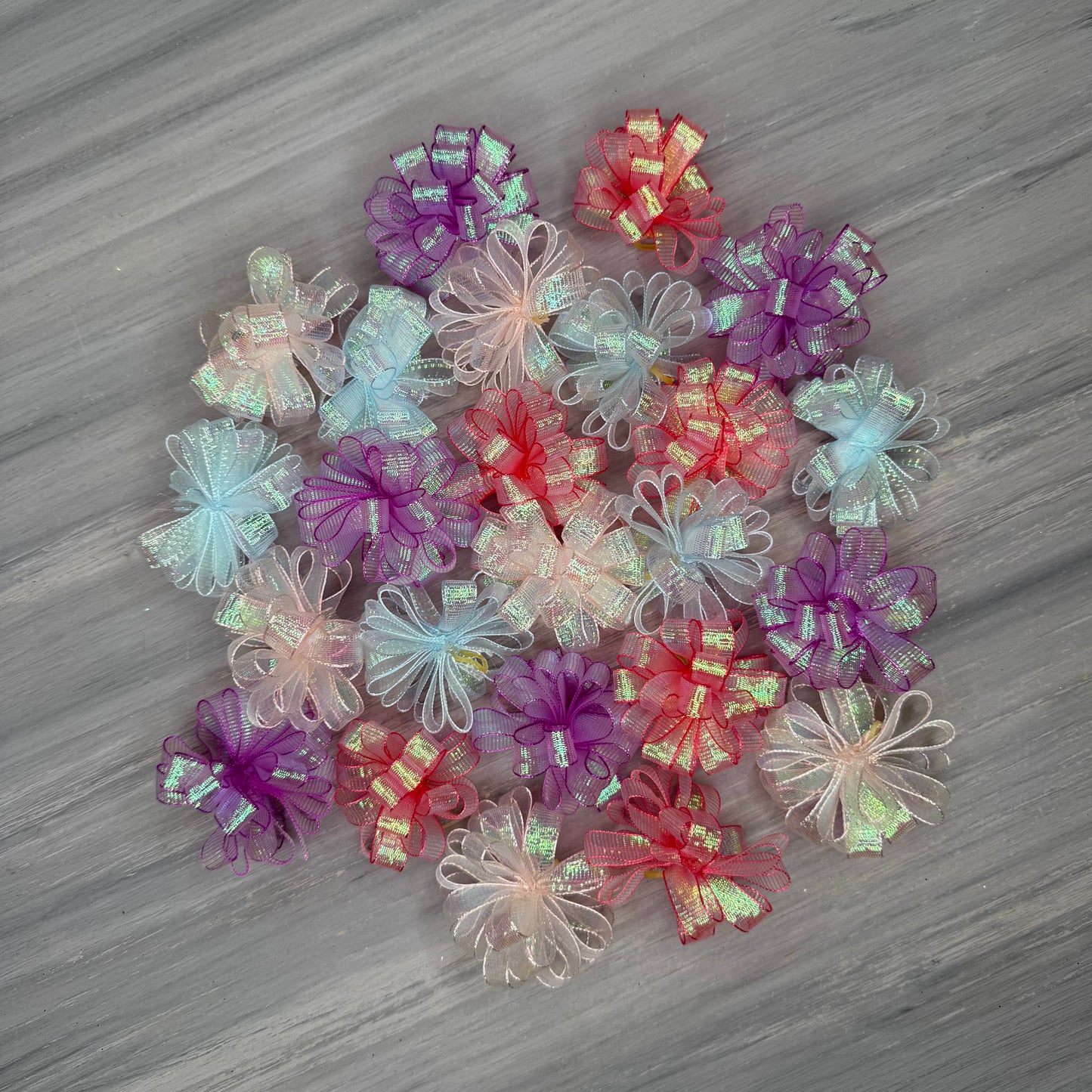 Bright - Large Pixie Collection - 24 Large Bows