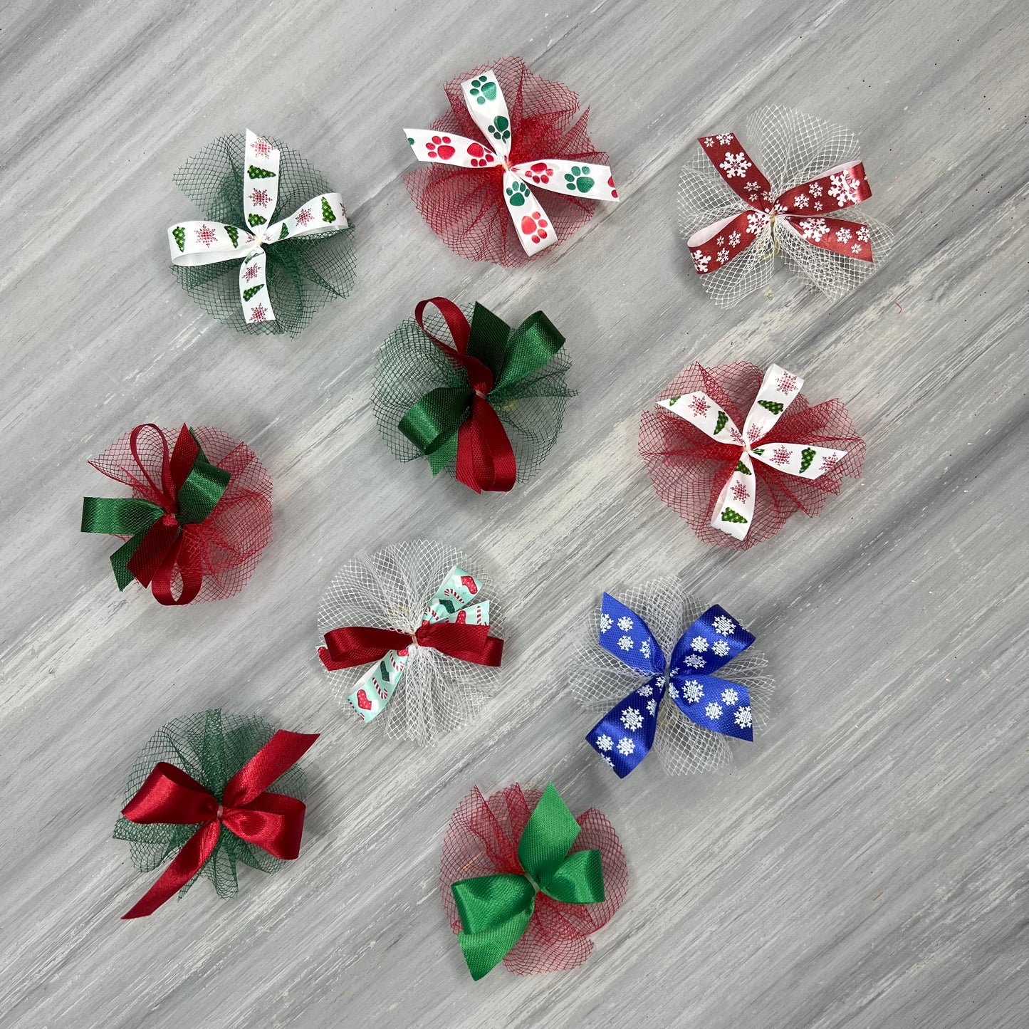 Christmas Collection - 50 Medium Bows – Bardel Bows