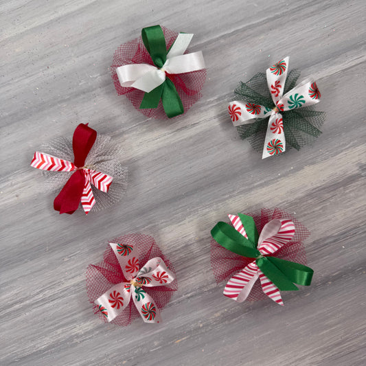 Christmas Candy - 50 Medium Bows