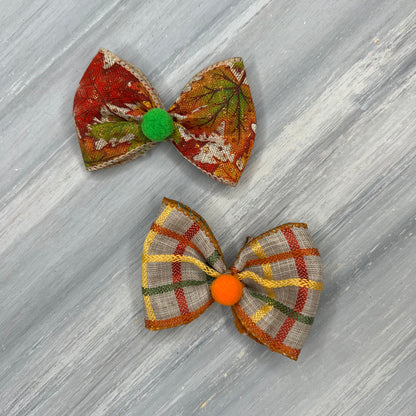 Falling Leaves - Over the Top - 8 Large Bows