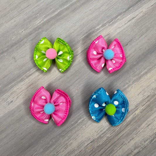 Polka Pop - Tiny Topsy Turvy - 24 Tiny Bows