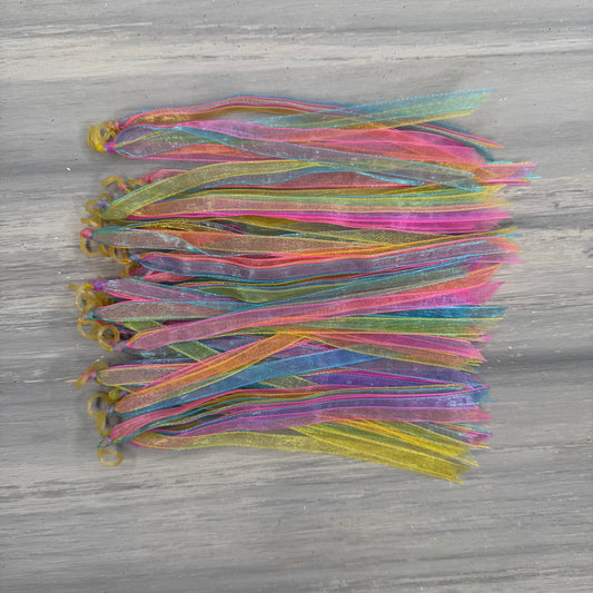 Fascinators - Pink, Teal, and Yellow