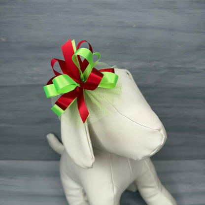 Tutti Frutti Collar Bows - 8 Extra Large Bows