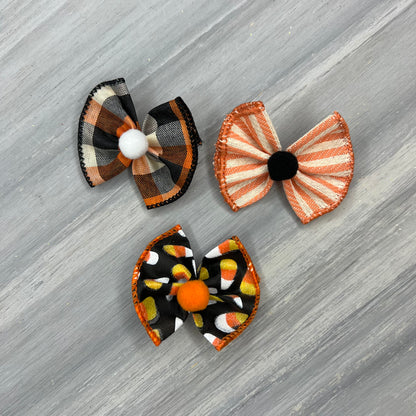Candy Corn - Topsy Turvy - 12 Medium Bows