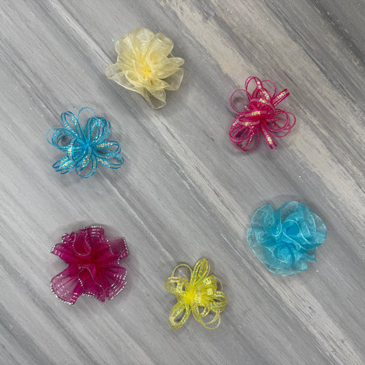 Bright - Pixie and Puff - 24 Medium Bows