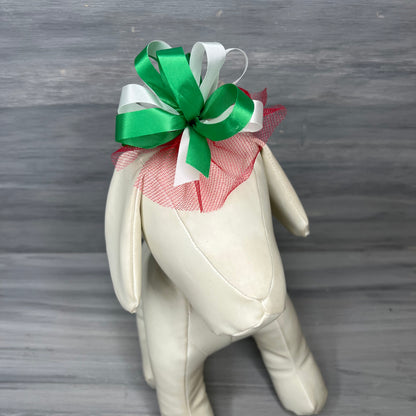 Christmas Collar Bows - 8 Extra Large Bows