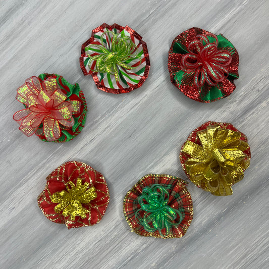 Tis the Season - Tedi Bows - 12 Medium Bows