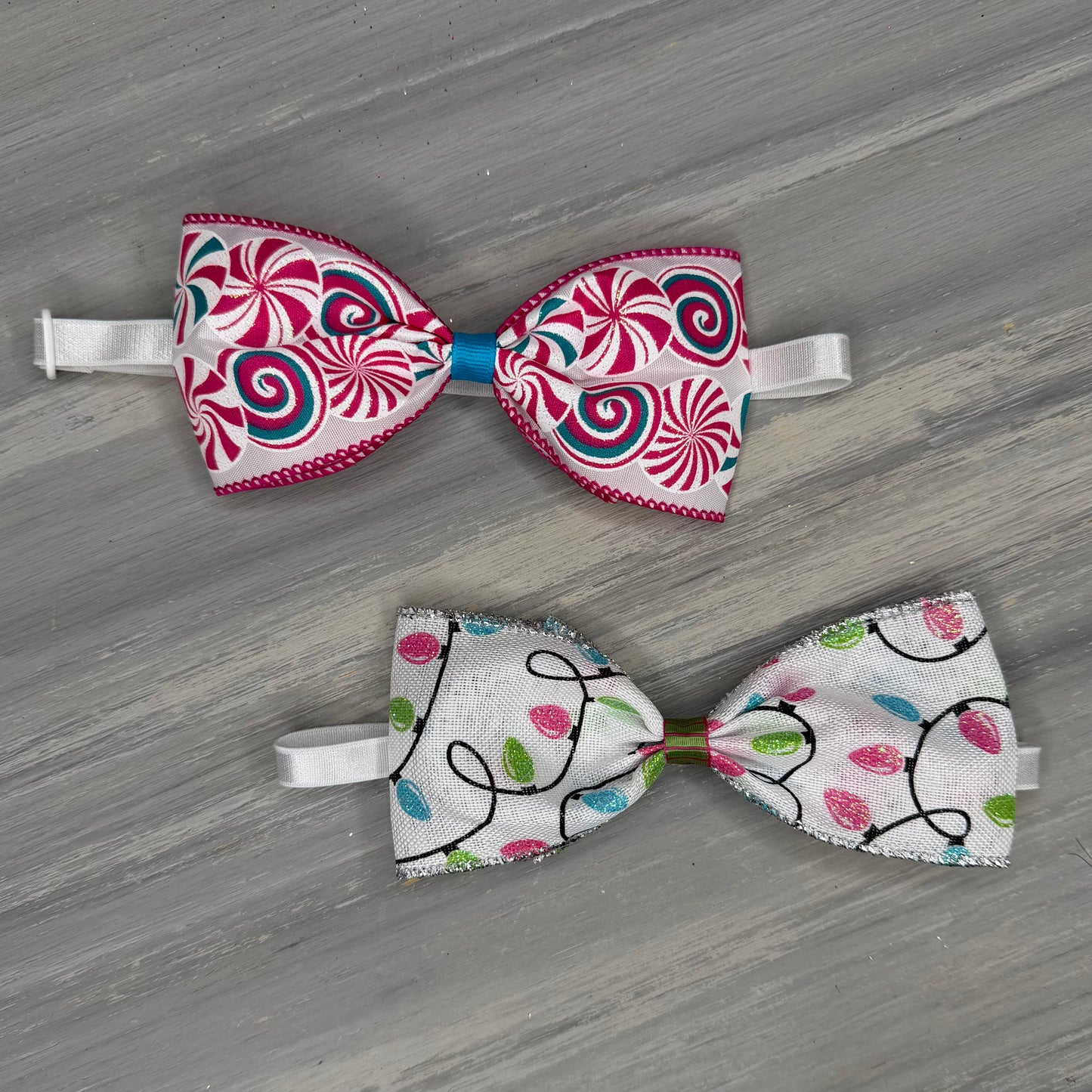 Bright Christmas - XL Bowtie - 2 Extra Large Ties