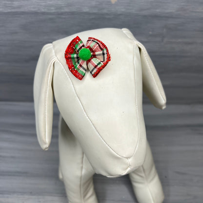 Holly Jolly - Tiny Topsy Turvy - 24 Tiny Bows