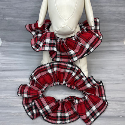 Fuzzy Flannel - 2 Fancy Frills - Large