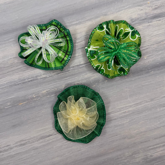 Lucky Charm - Tedi Bows - 12 Medium Bows