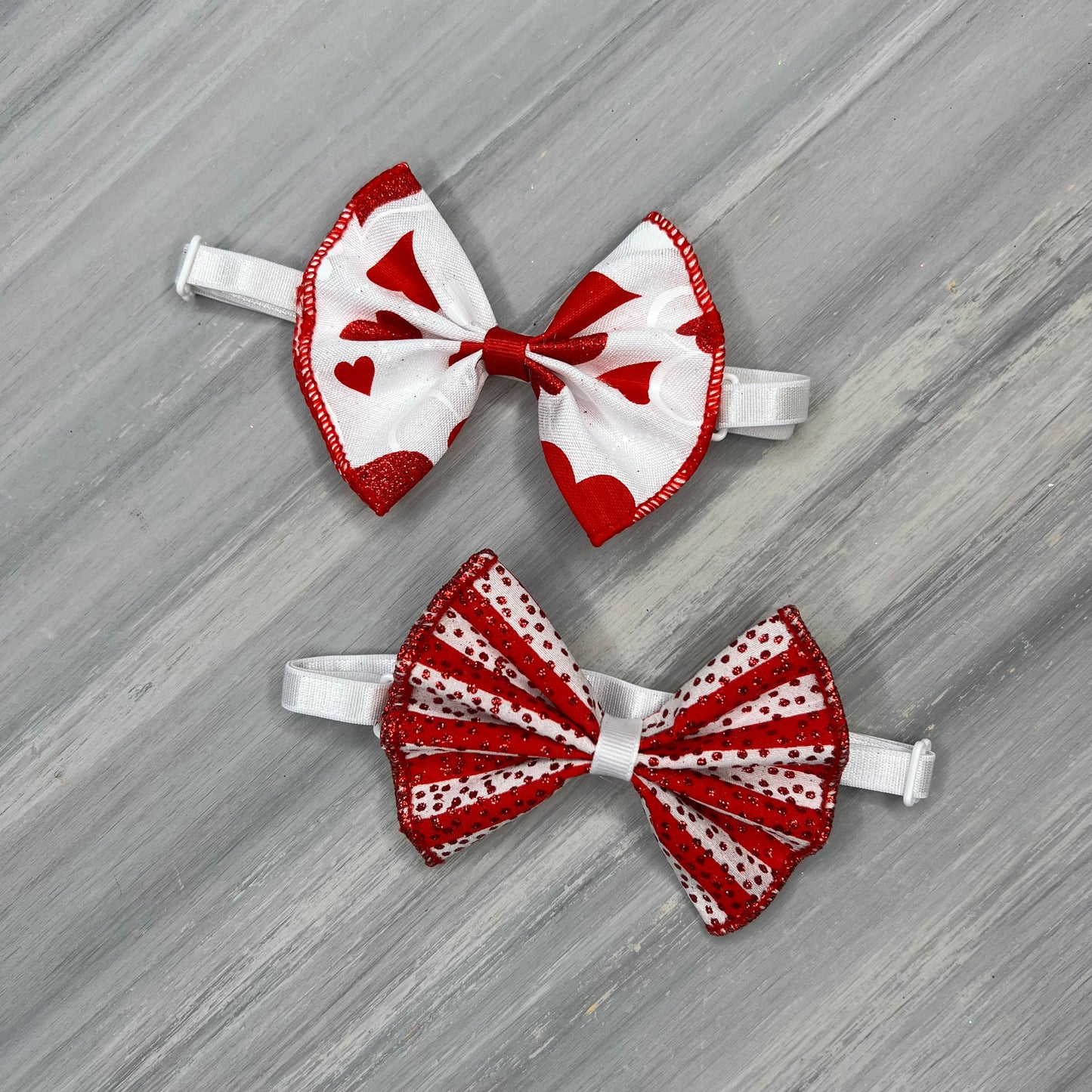 Valentine - Jumbo Bow Tie - 4 Large Neckties
