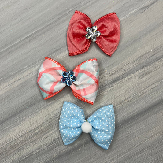 Blues Baby - Over the Top - 12 Large Bows