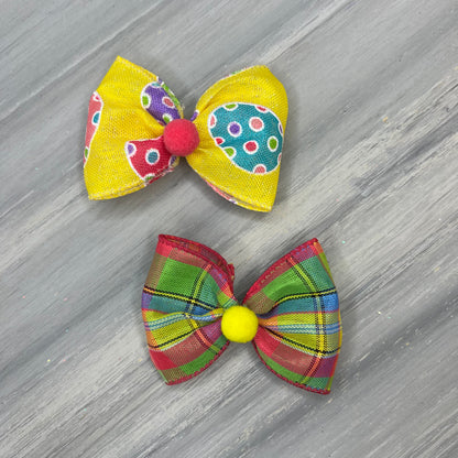 Easter Eggs - Over the Top - 8 Large Bows