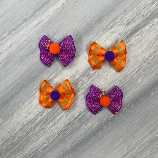 Halloween Speckles - Bloomers - 24 Tiny Bows