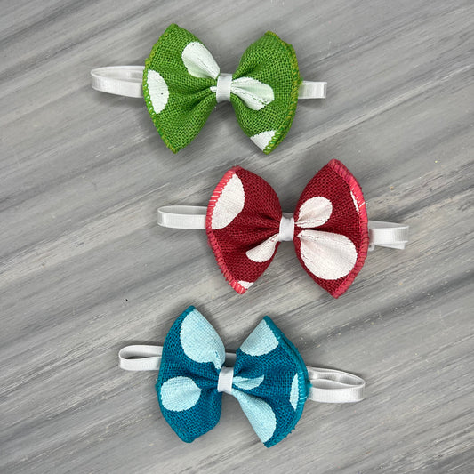Candy Pop - Jumbo Bow Tie - 3 Large Neckties