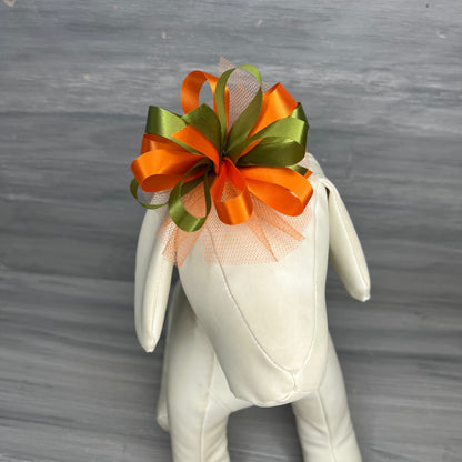 Fall Collar Bows - 8 Extra Large Bows