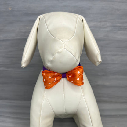 Halloween Dotties - 8 Adjustable Bow Tie Neckwear