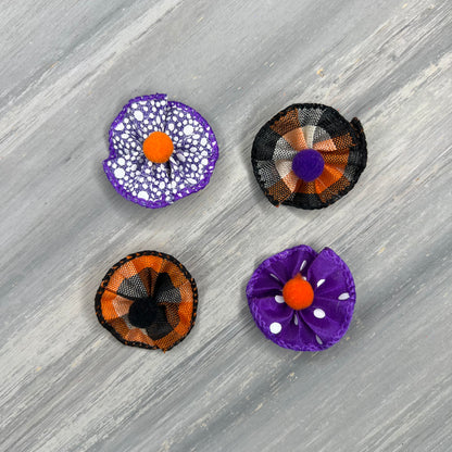 Halloween - Tiny Tedi Bows - 24 Tiny Bows