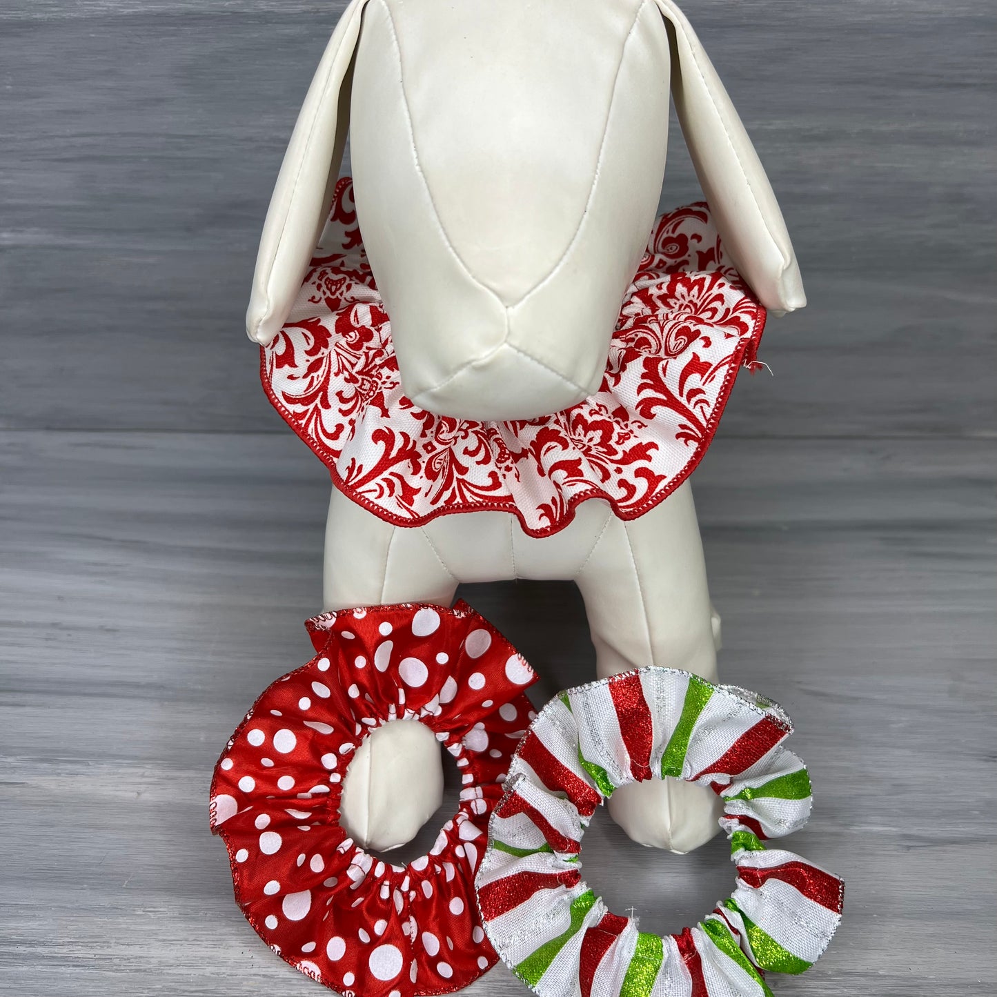 Candy Cane Carnival - 3 Fancy Frills - Small