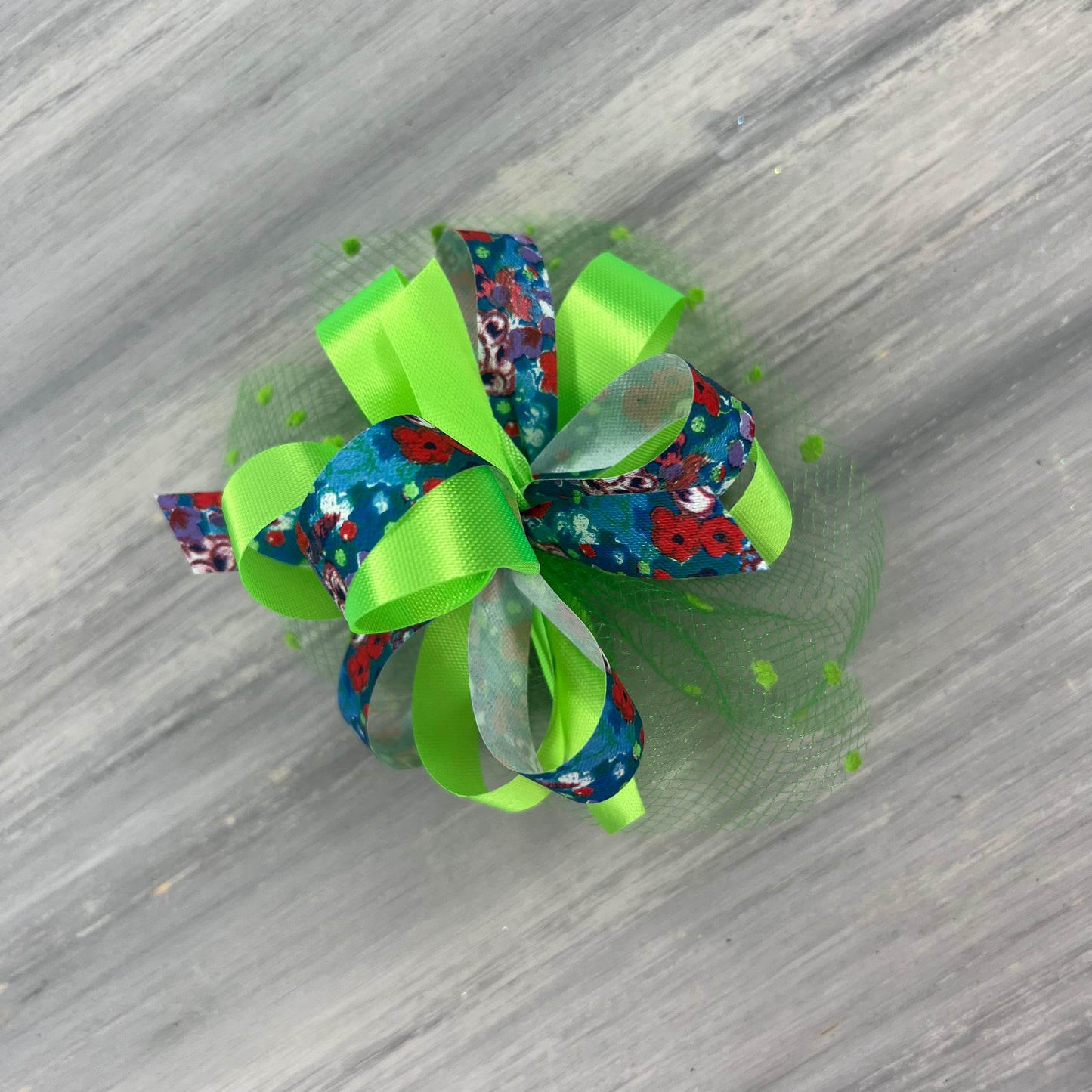 Flower Fantasy Collar Bows - 8 Extra Large Bows