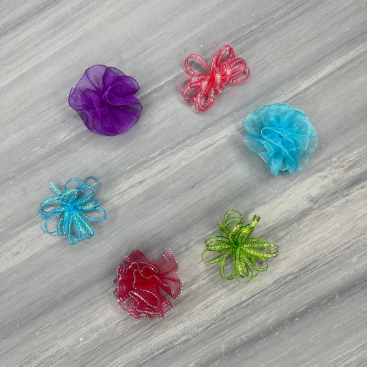 Bright - Pixie and Puff - 24 Medium Bows