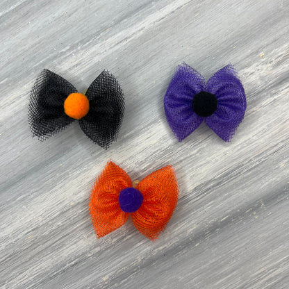 Halloween - Top Knot - 24 Medium Bows