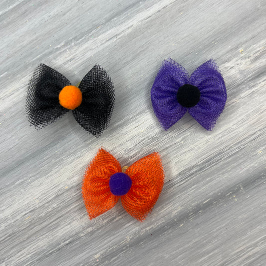 Halloween - Top Knot - 24 Medium Bows