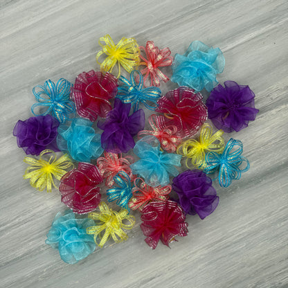 Bright - Pixie and Puff - 24 Medium Bows