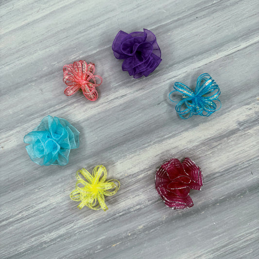 Bright - Pixie and Puff - 24 Medium Bows