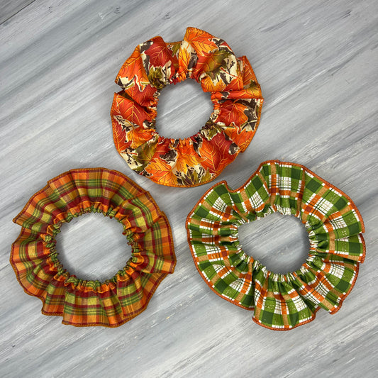 Falling Leaves - 3 Fancy Frills - Small