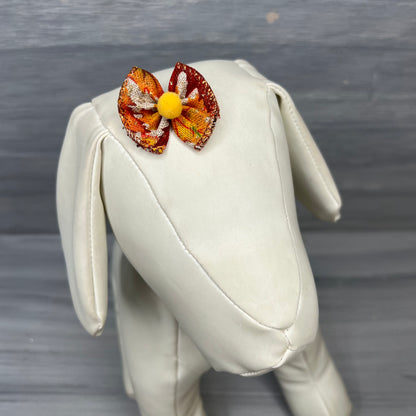 Fall Plaid - Tiny Topsy Turvy - 24 Tiny Bows