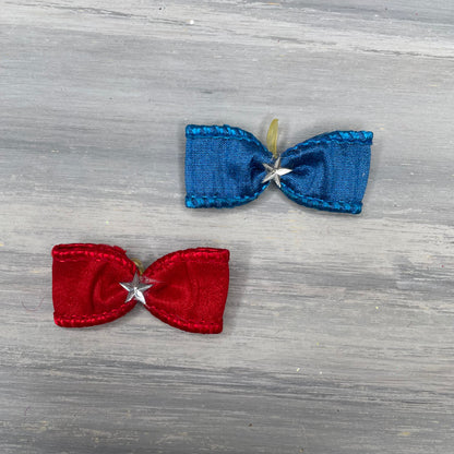 Patriotic - Teeny Topper- 12 Tiny Bows