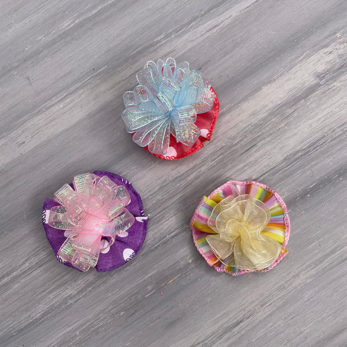 Spring Fever - Tedi Bows - 12 Medium Bows