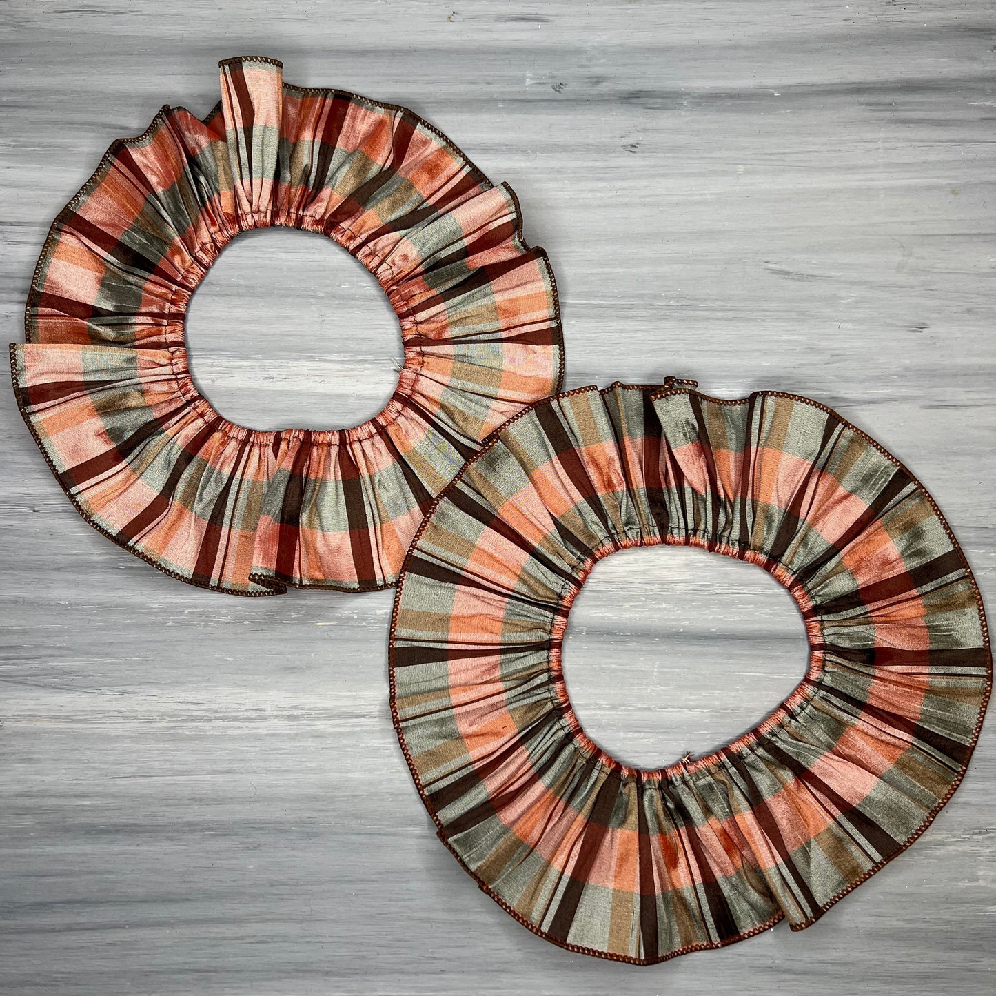 Pumpkin Spice - 2 Fancy Frills - Large