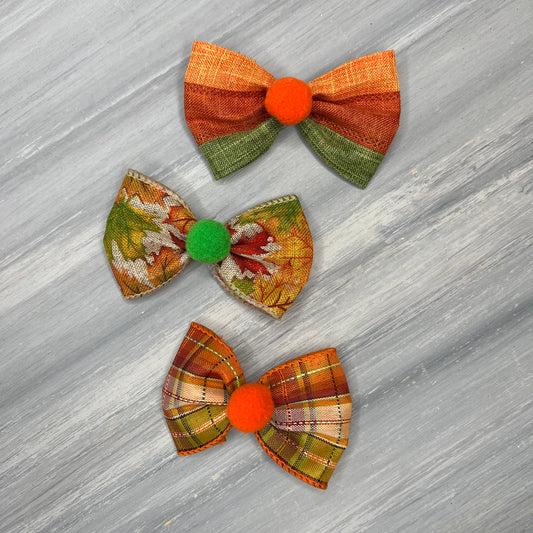 Pumpkin Patch - Over the Top - 12 Large Bows