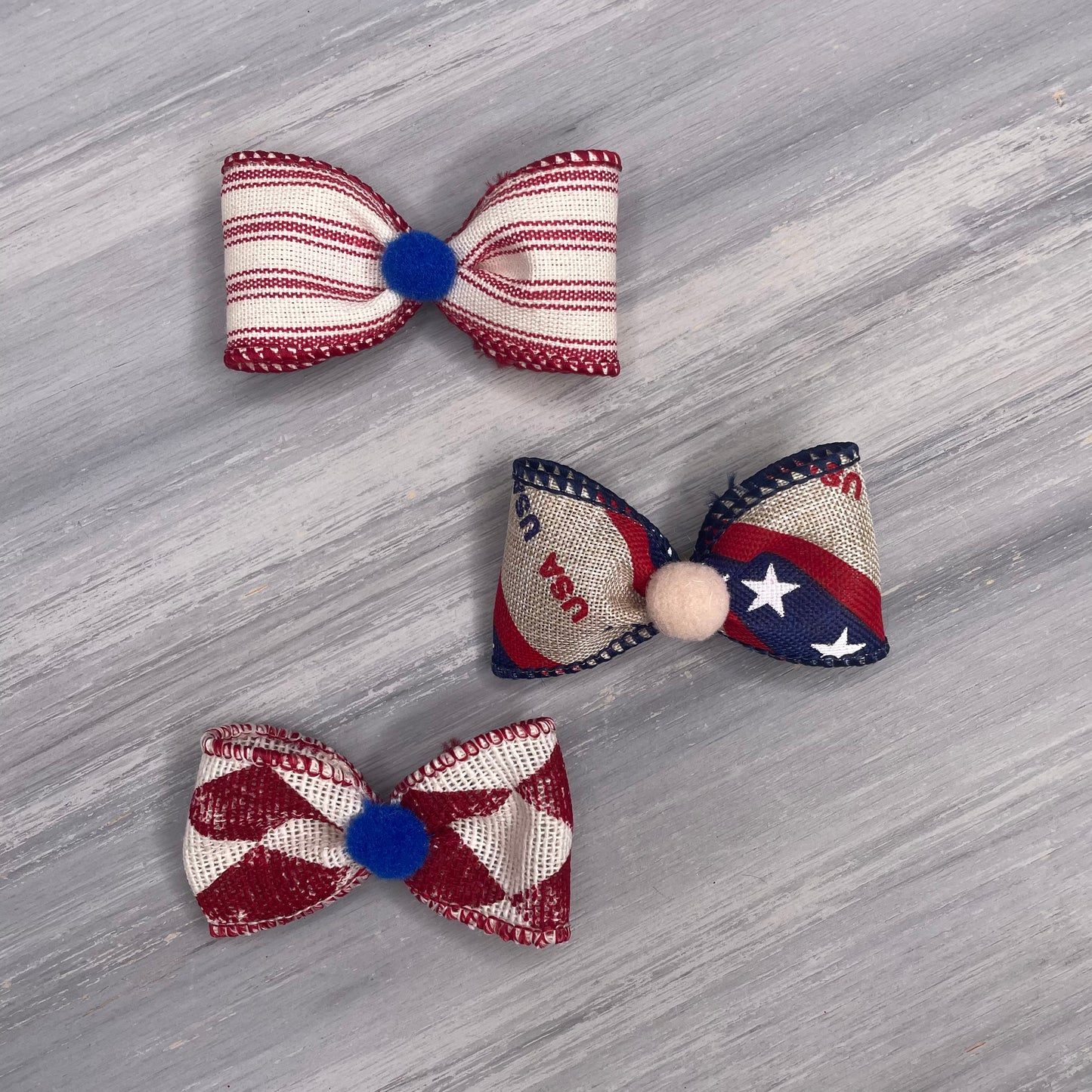 Patriotic - Classic - 8 Medium Bows