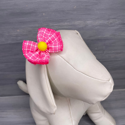 Preppy Plaid - Topsy Turvy - 12 Medium Bows