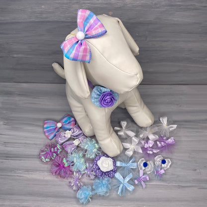 Lavender & Blue Sparkle Collection - 26 Piece Assortment