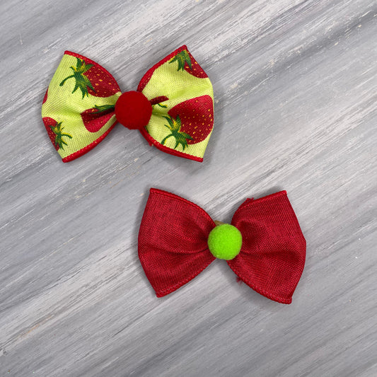 Strawberry Fields - Over the Top - 8 Large Bows